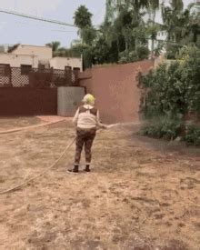 funny garden gif